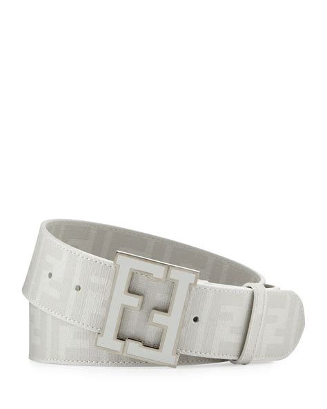 real white fendi belt|white fendi belt sale.